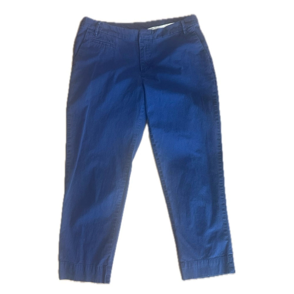 Patagonia Women's Size 12 Stretch All-Wear Cropped Pants Navy 55395